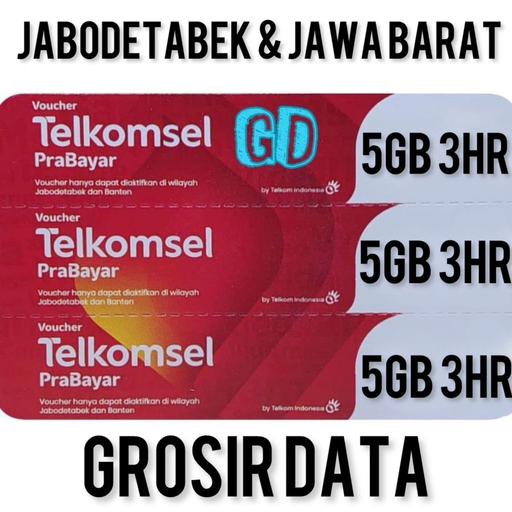 VOUCHER TELKOMSEL 5GB 3HARI