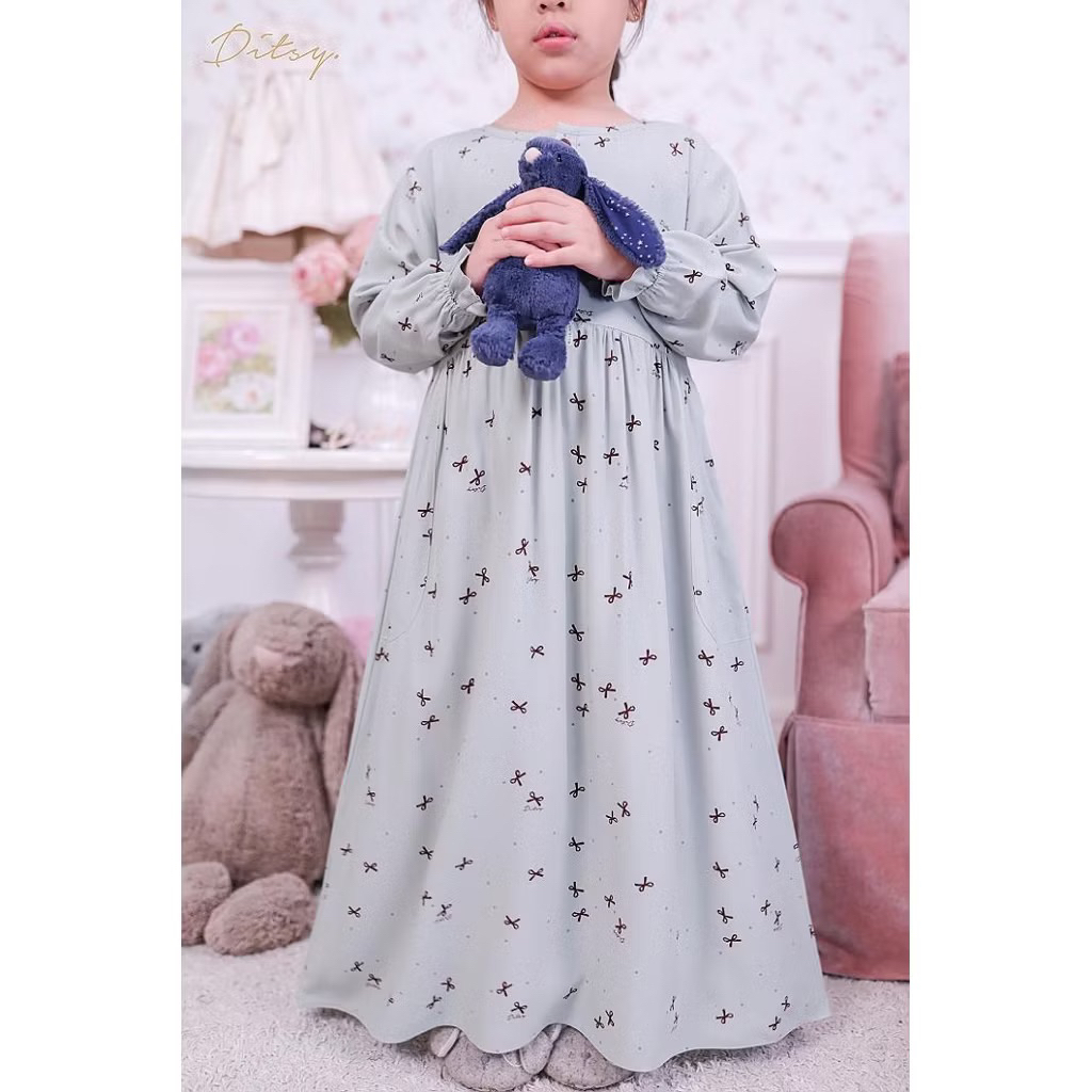 [SIAP KIRIM] LITTLE VINETTE FOREST MINT SIZE 3 5 BY DITSY EDISI MARET 2026