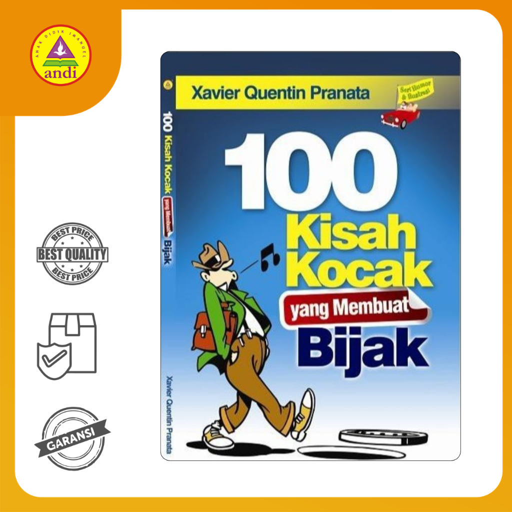 Buku Rohani Andi - Seri Humor Dan Ilustrasi: 100 Kisah Kocak Yang Membuat Bijak Manga