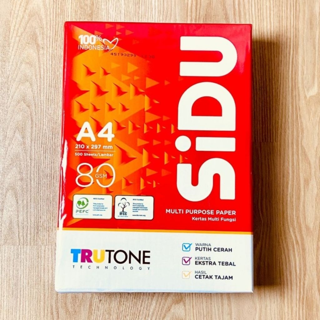 KERTAS HVS A4 80 GSM ORANGE