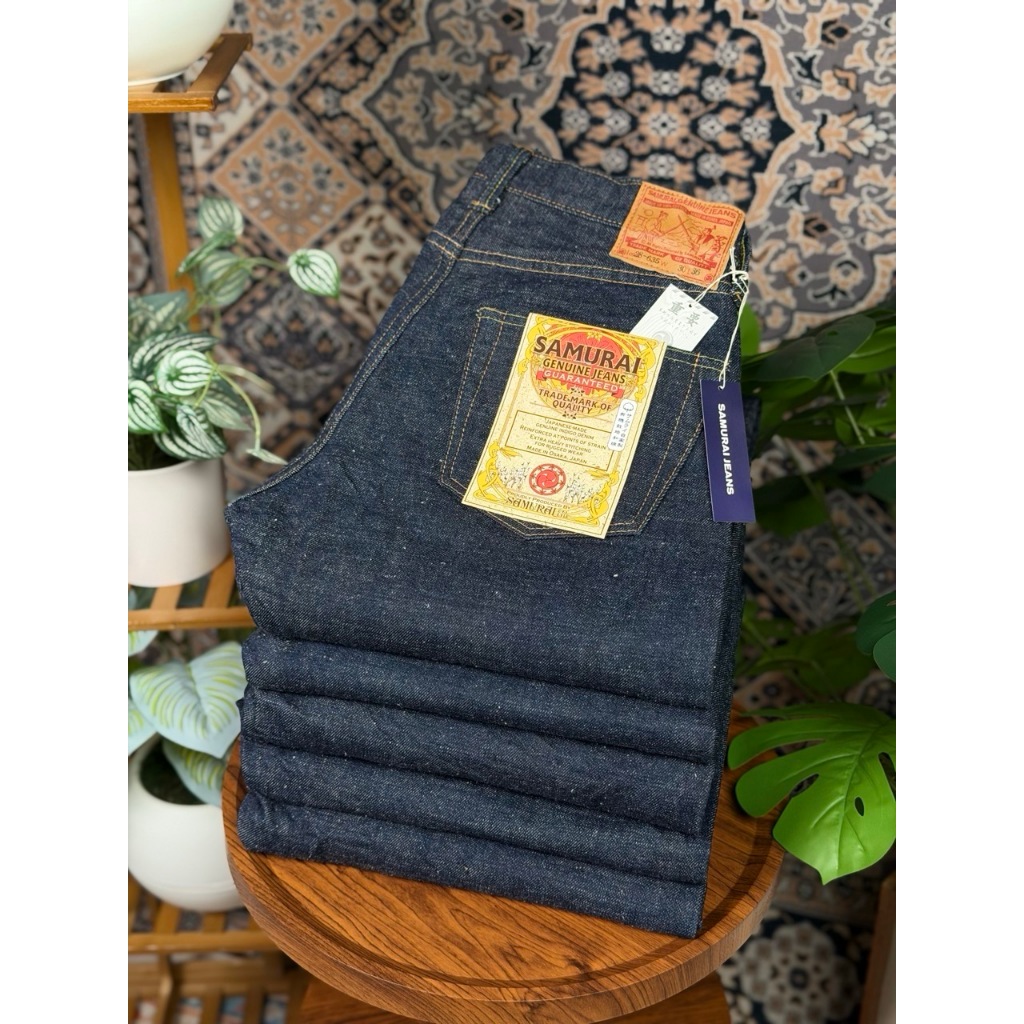 Samurai S510HXII 15.8oz Samurai Cotton GL3 Selvage Denim - Regular Straight Jeans