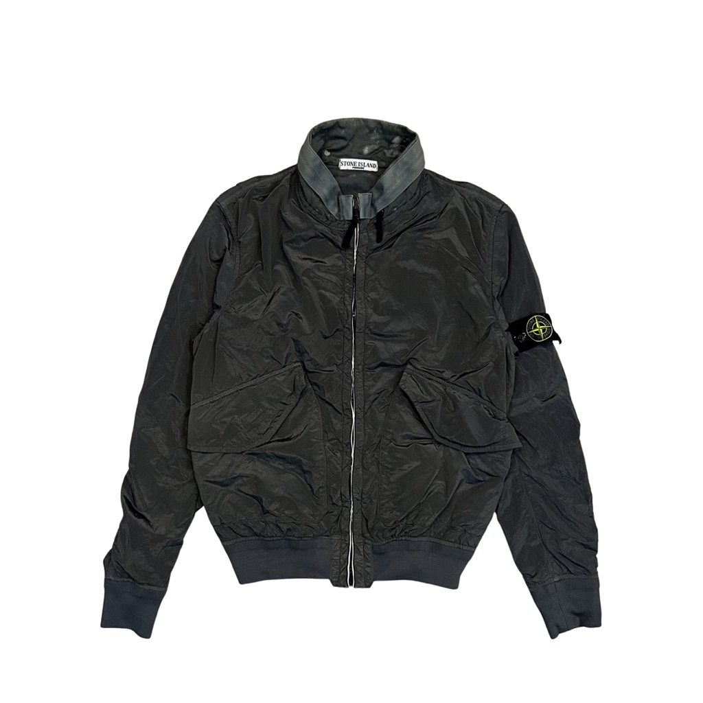 STONE ISLAND GREY SHIMMER NYLON METAL