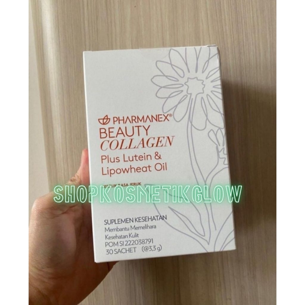 Pharmanex Beauty Collagen Plus Lutein Lipowheat Ed 2027 1 Box 30 Sachet Collagen NuSkin® Kolagen NuS