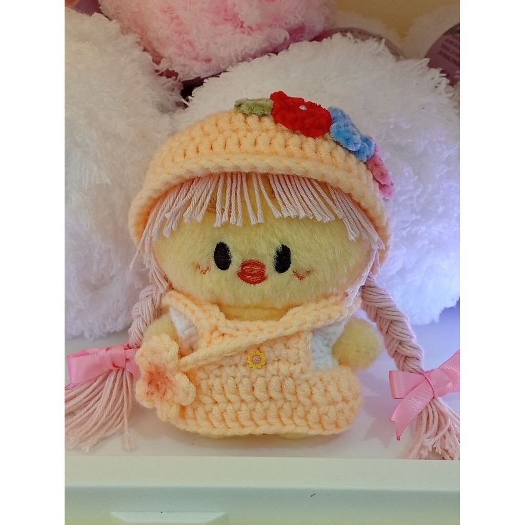baju doll boneka skzoo bbokari 10cm satu set (rambut kepang)
