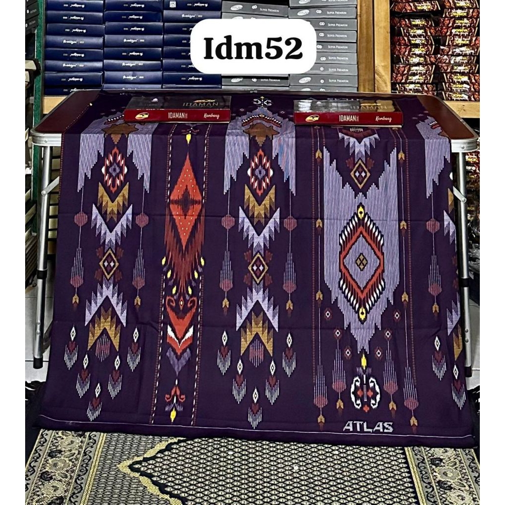 1 DUS / 1 KODI SARUNG ATLAS IDAMAN KEMBANG