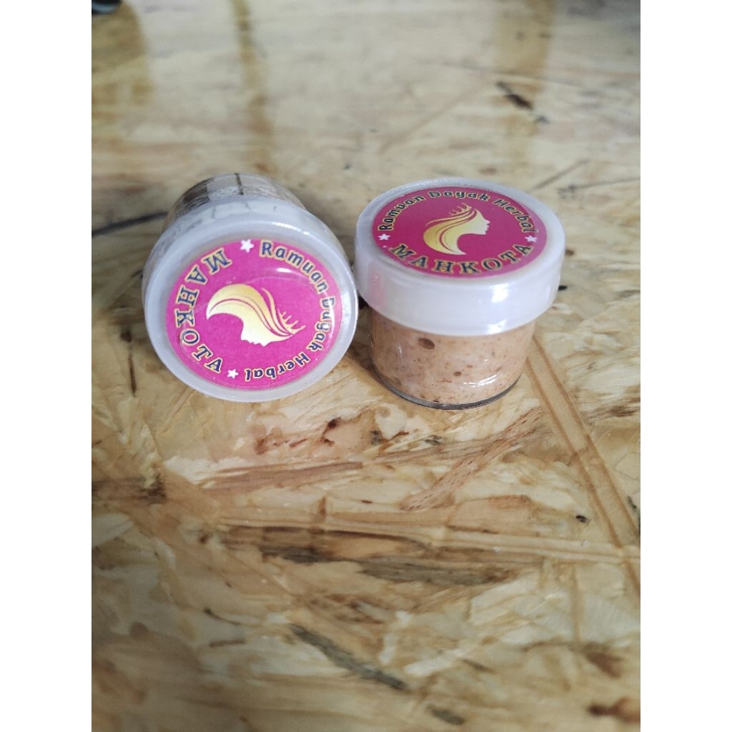 ramuan dayak herbal kalimantan cream dayak original Label