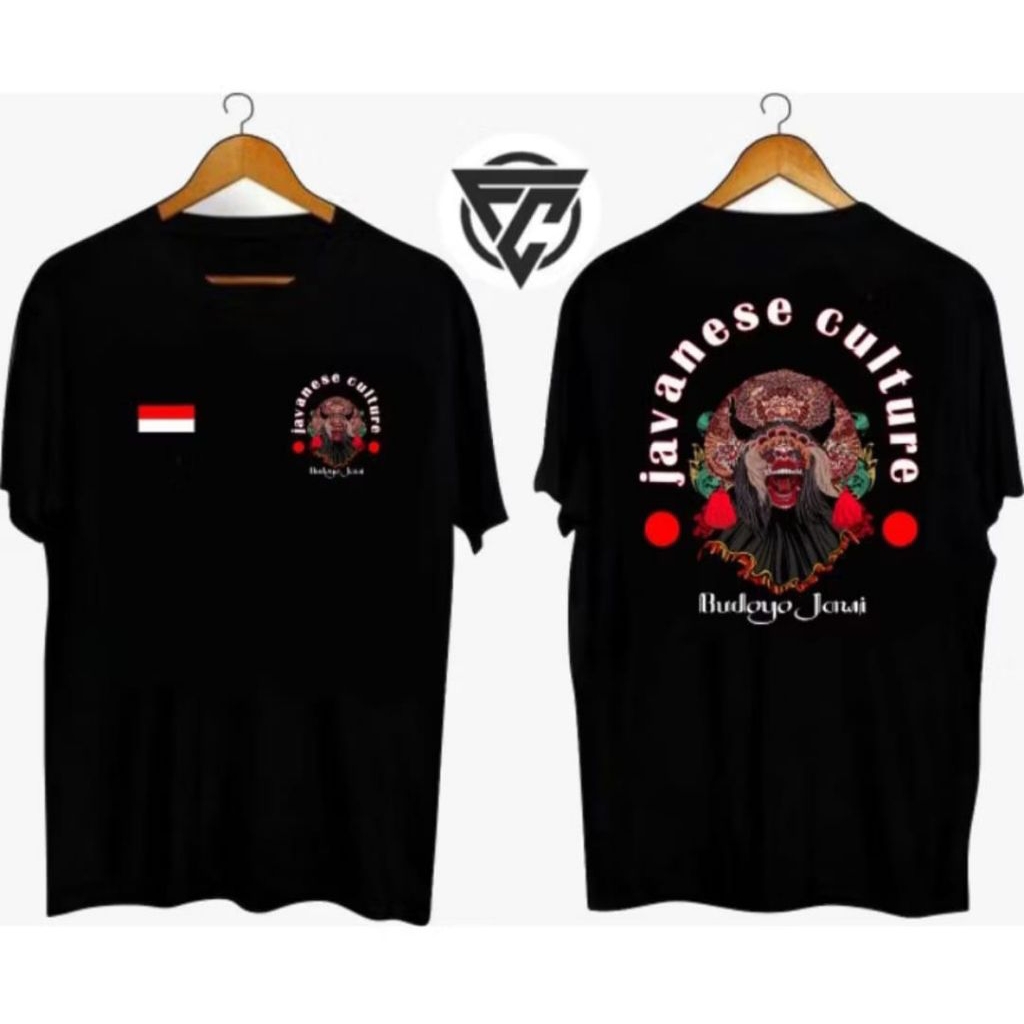 KAOS JAVANESE CULTURE BUDAYA JAWI MOTIF TOPENG BUTO