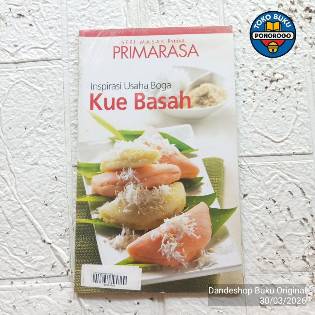 Kue Basah - seri masak Femina Primarasa inspirasi usaha boga - BUKU RESEP MASAKAN ORIGINAL