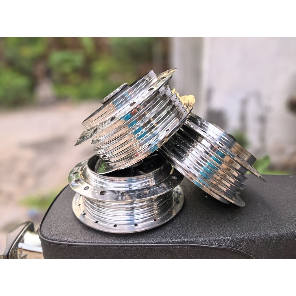 ORIGINAL tromol RX king belakang bubut gilap