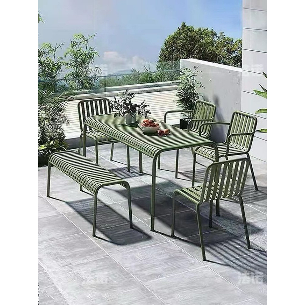 set meja cafe meja besi kursi besi set cafe