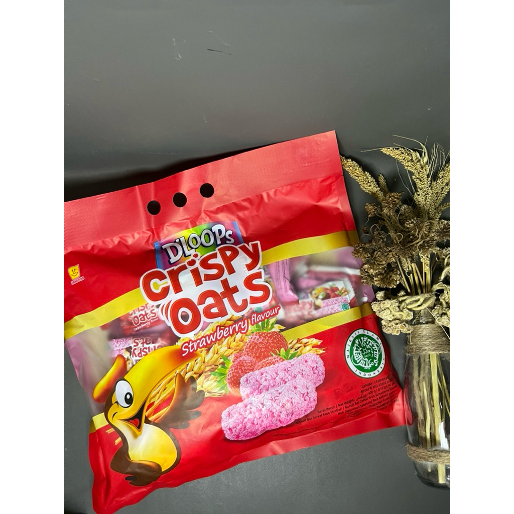 Dloops Crispy Oats  Besar 400gr