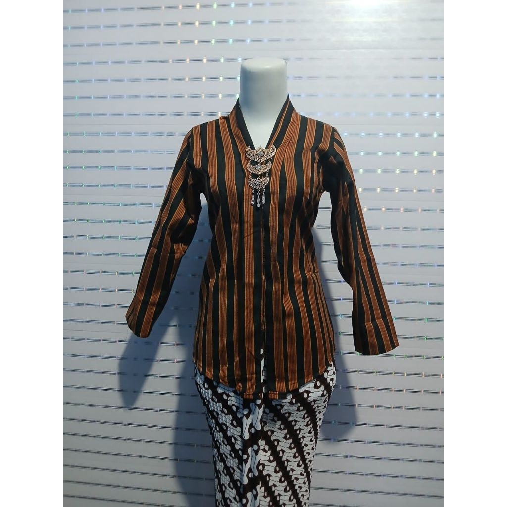 ATASAN KEBAYA LURIK KARTINI WANITA DEWASA
