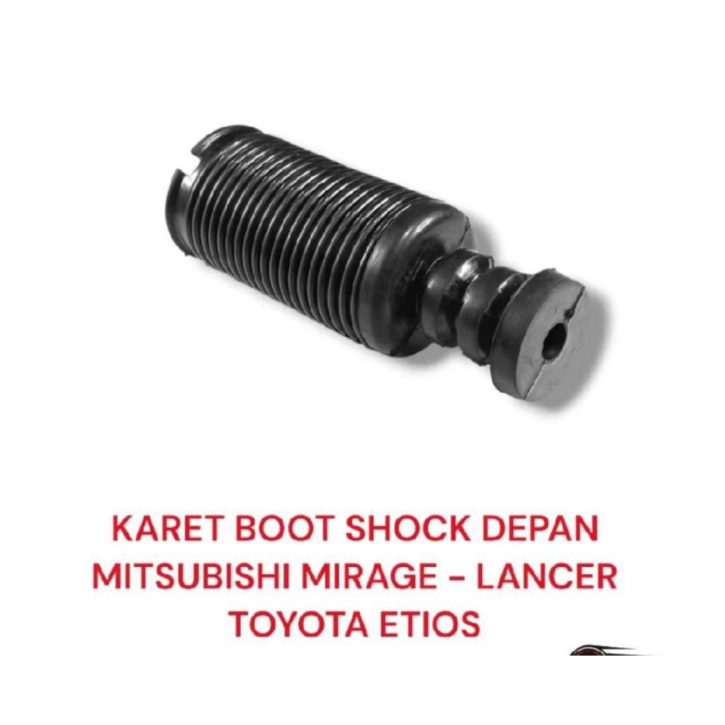 KARET SHOCK DEPAN BOOT SHOCKBREAKER STOPPER MIRAGE LANCER ETIOS OEM PREMIUM