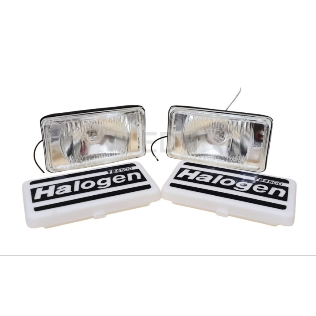 Lampu Sorot Kabut Fog Lamp Kotak Mobil 12 Volt