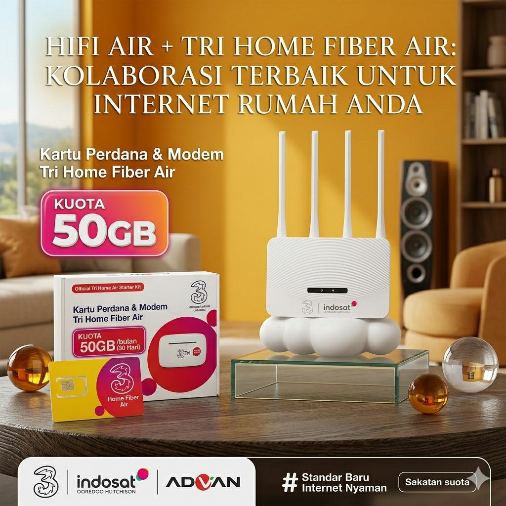 Modem hifi air Advan V1 Pro Tri