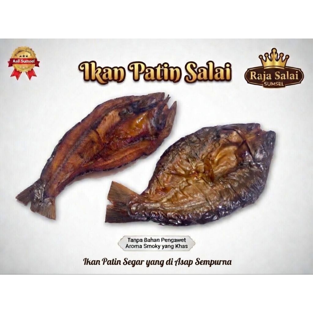 Ikan Salai Patin  Sumsel 100gr 250gr Ikan Sale Patin Ikan Salay Patin Ikan Sale Patin