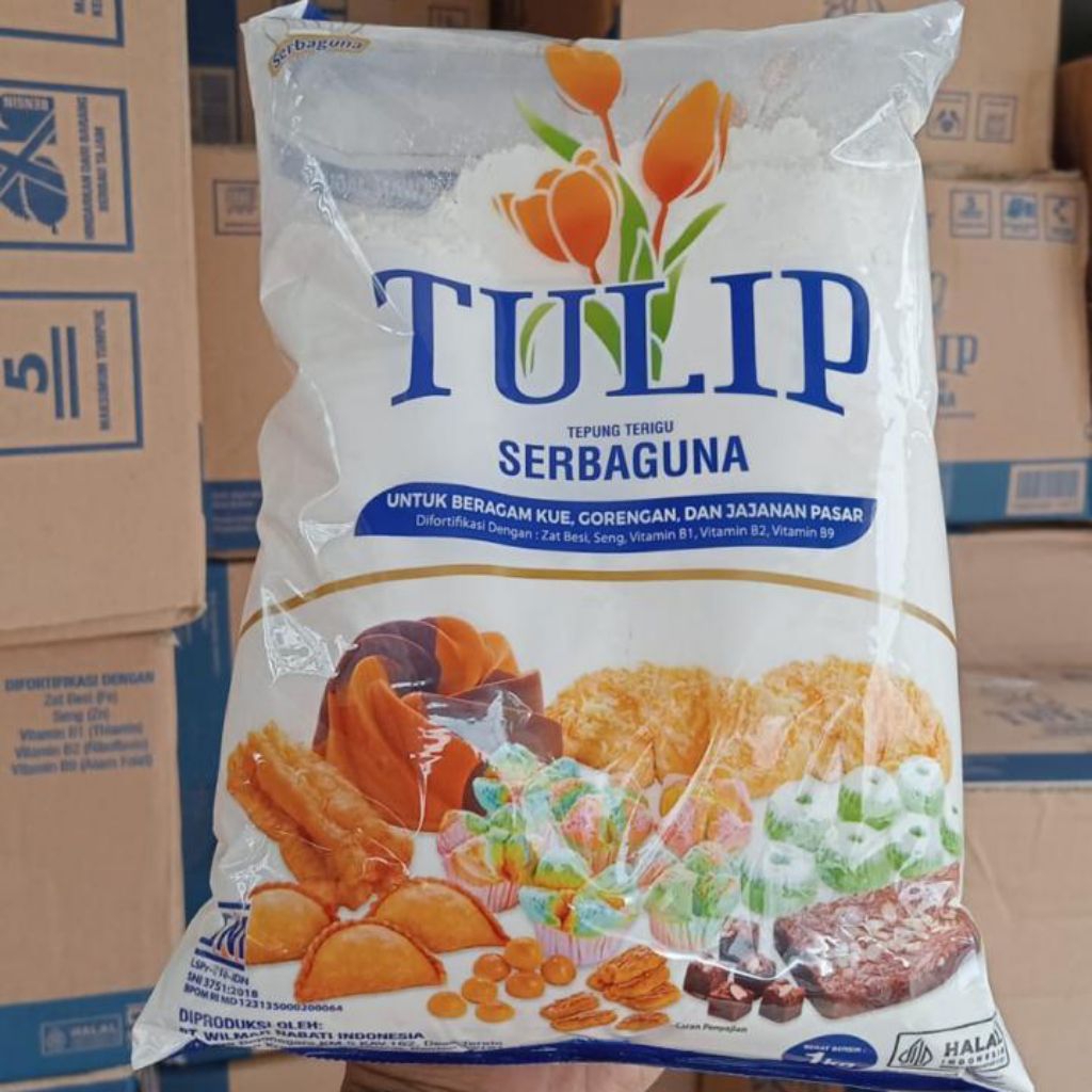 [DUS] TEPUNG TERIGU TULIP 1 KG