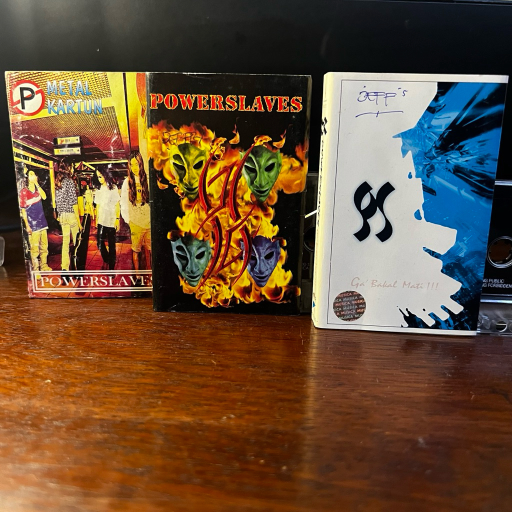 Kaset Pita Power Slaves, Power Slaves Ga Bakal Mati , Power Slaves Metal Kartun