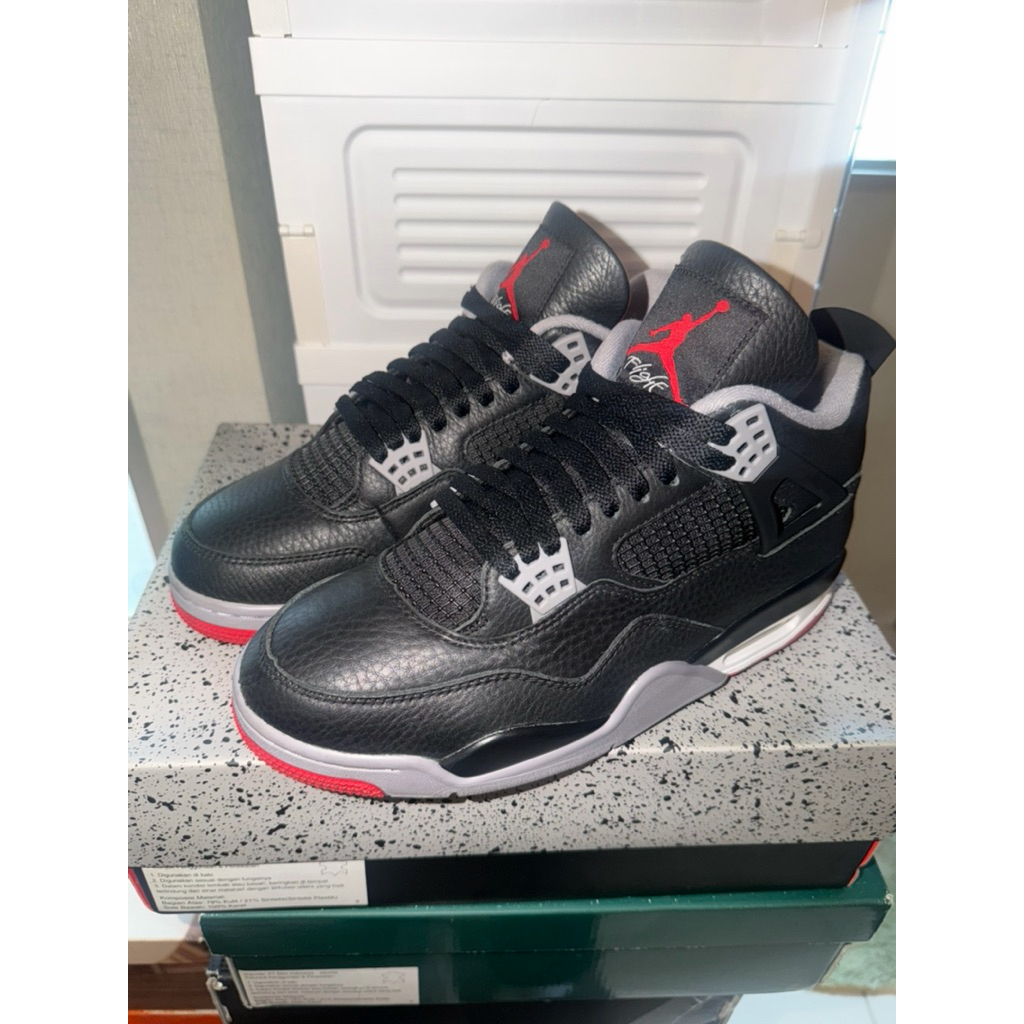 Air Jordan 4 Retro Bred Reimagined
