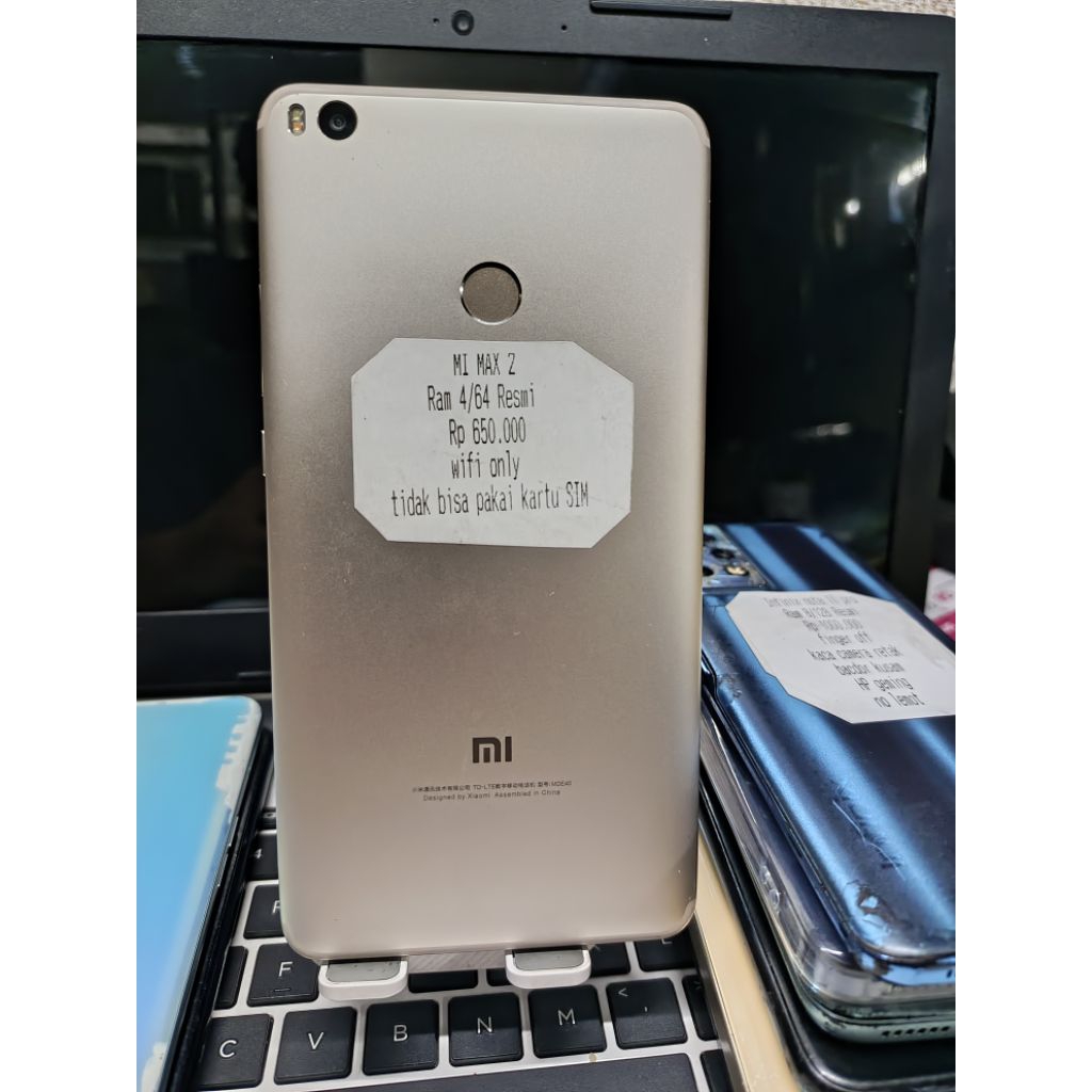 MI MAX 2 Ram 4/64 Resmi deskripai cek