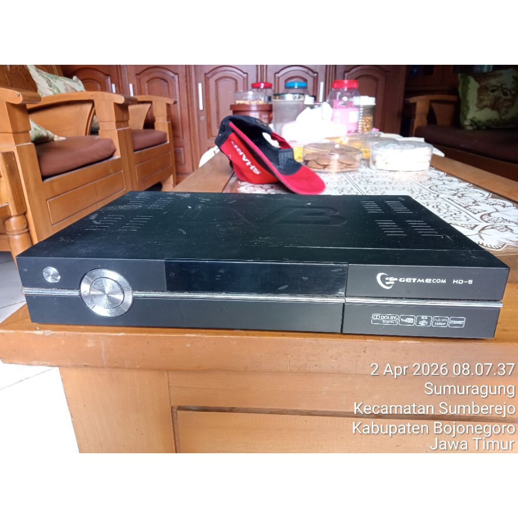 Resiver cuci gudang getmecom hd5 masih segel anggap mati