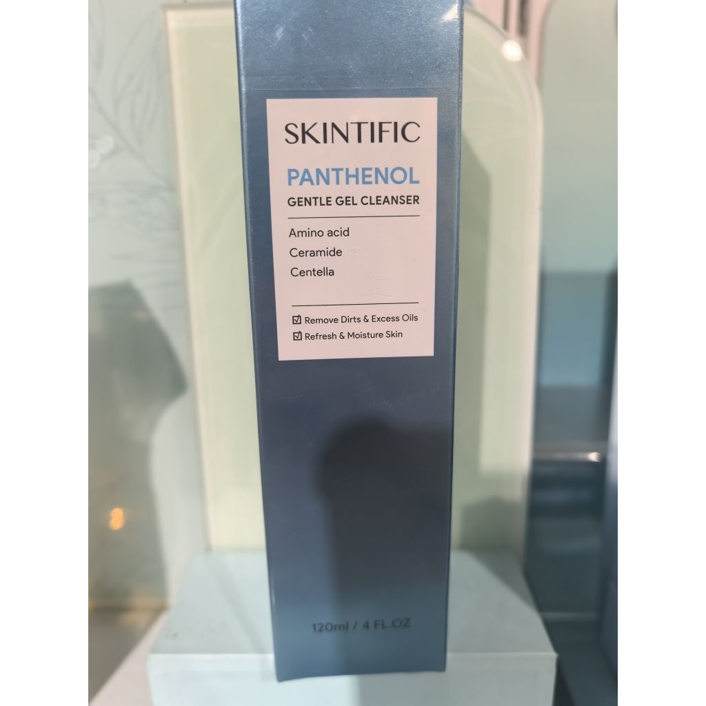 SKINTIFIC PANTHENOL GENTLE GEL CLEANSER 120ML. CLEANSER GEL SKINTIFIC