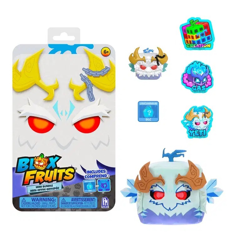 Blox Fruits Yeti Figure Mini Bundle Roblox | + DLC Code Uncommon Original