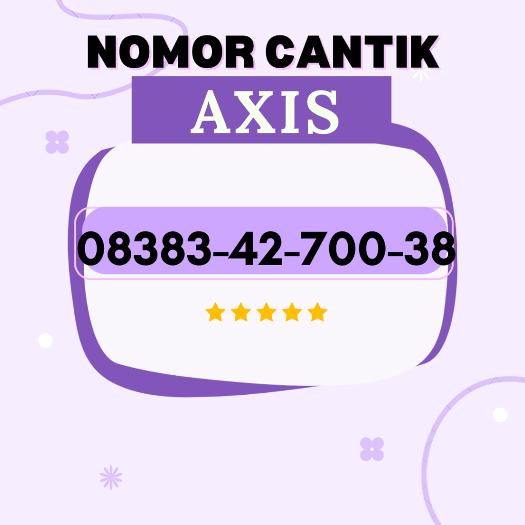 KARTU PERDANA AXIS CANTIK SPESIAL (A23) / NOMOR AXIS CANTIK VIRAL