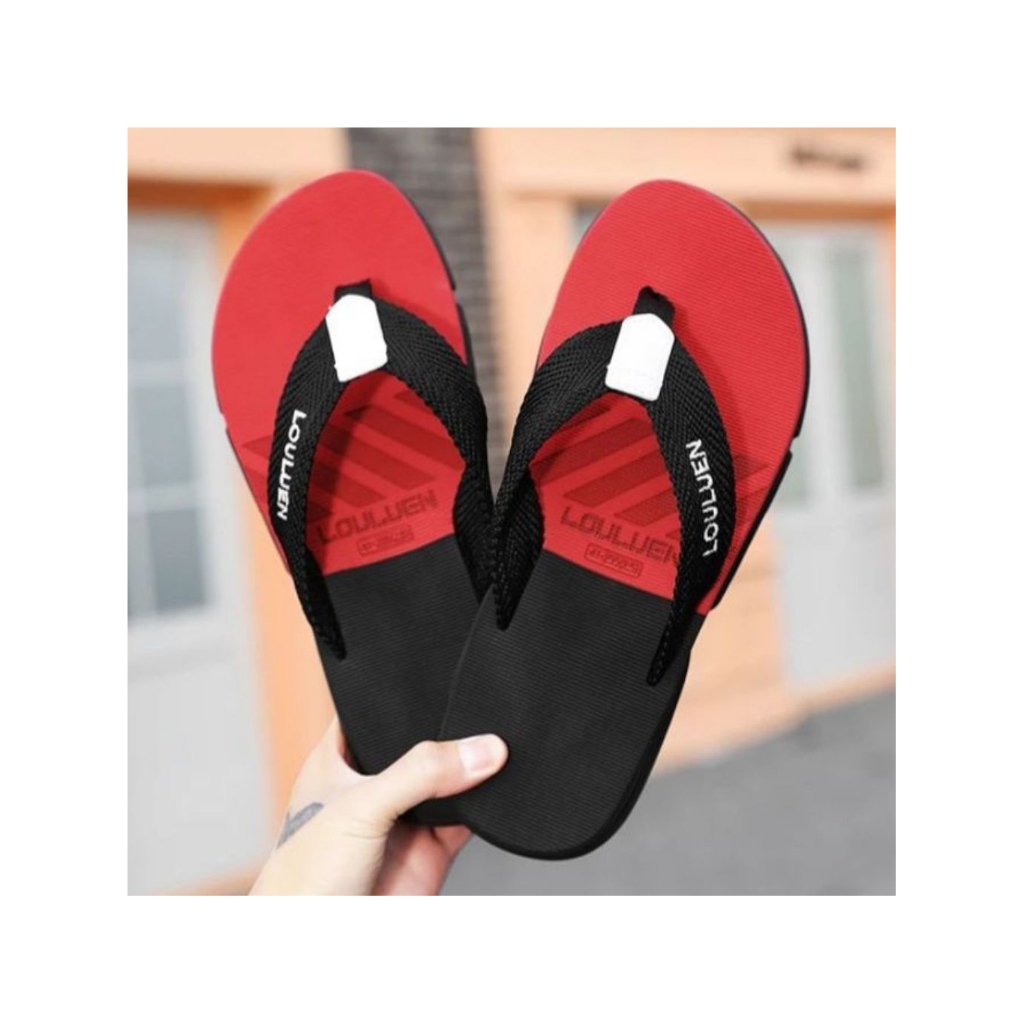 Sandal Pria Dewasa Tali Webing Luluin INFINITY Sandal Tali Jepit Webing