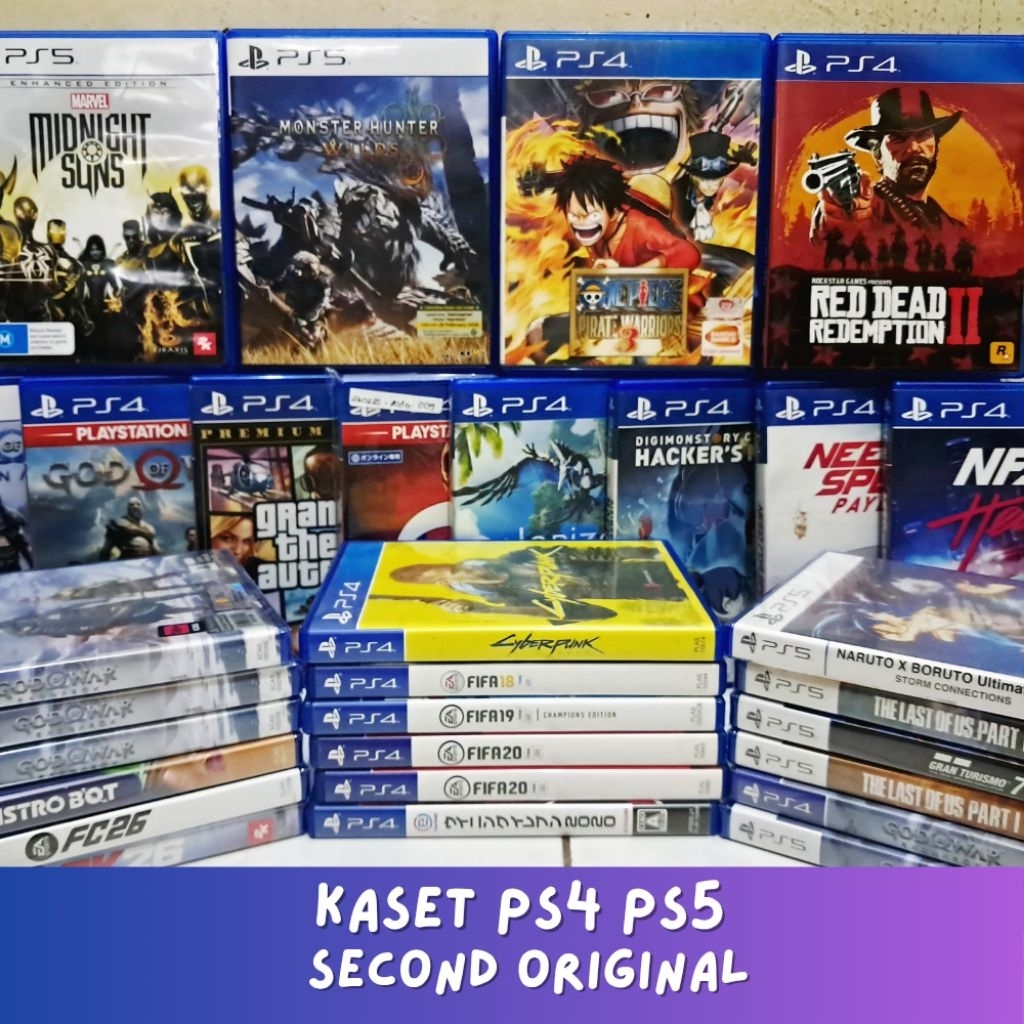 BD PS4 PS5 GAME PS4 PS5 SECOND ORIGINAL (LIST A-Z)