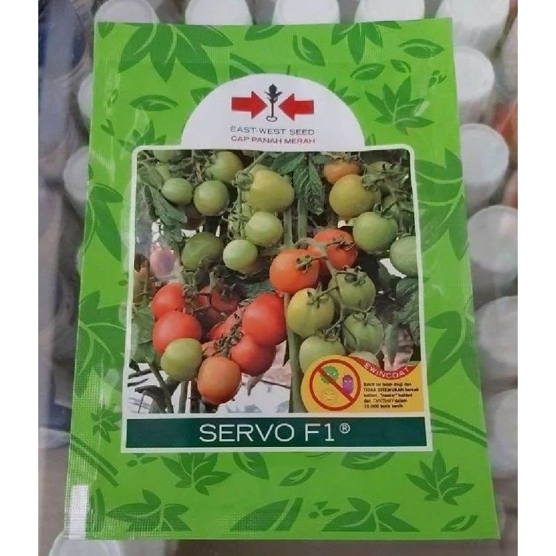 Promo Benih Tomat Servo F1 Cap Panah Merah Isi 1750 Butir Bibit Tomat Unggulan Mudah Tumbuh Terlaris