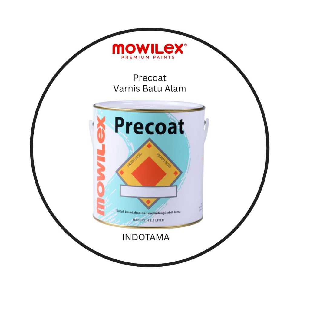 Mowilex Precoat Cat Batu Alam 2.5L