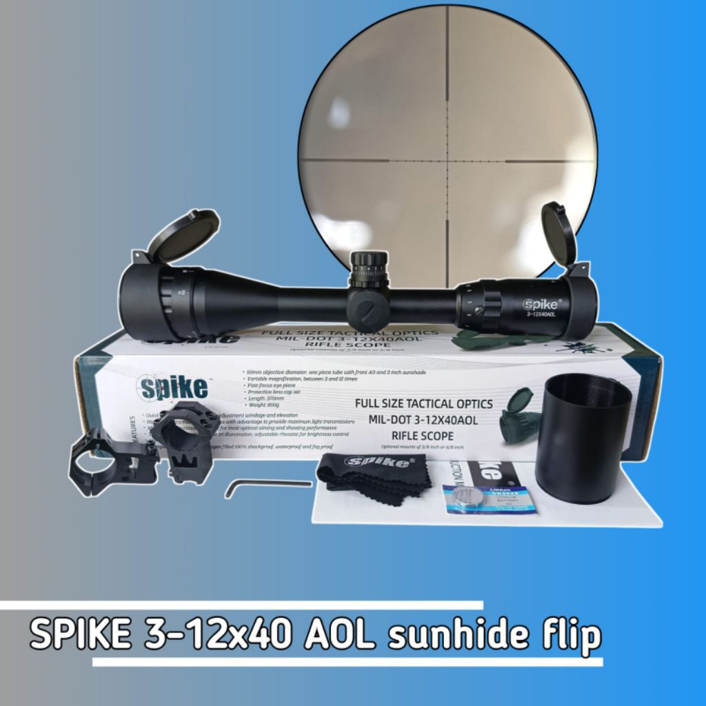 TELESKOP SPIKE 3-12×40 AOL