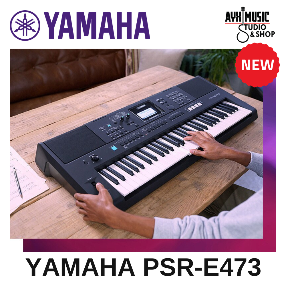 Yamaha PSR-e473 | Keyboard Yamaha Baru