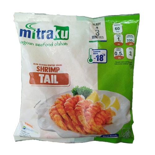 MITRAKU SHRIMP TAIL 450 GR