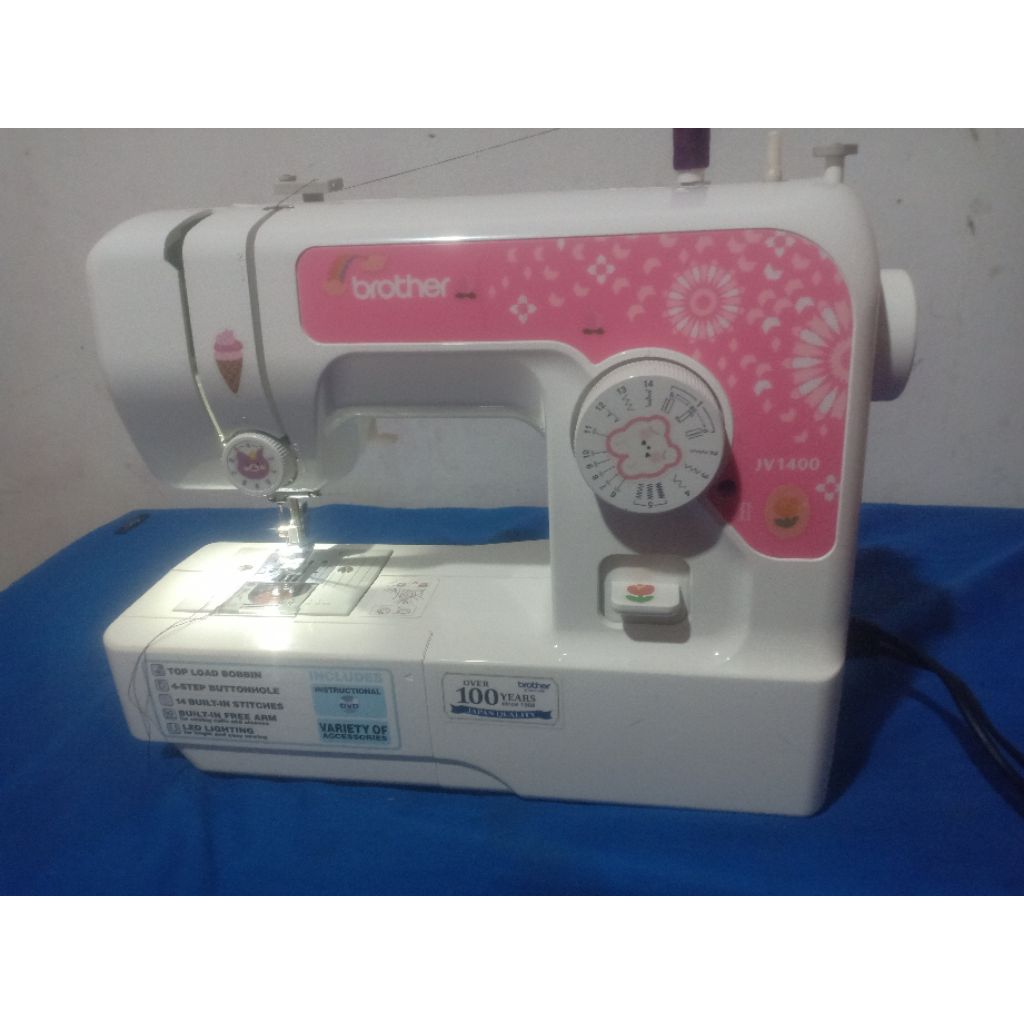 mesin jahit seken brother JV 1400 (seken)