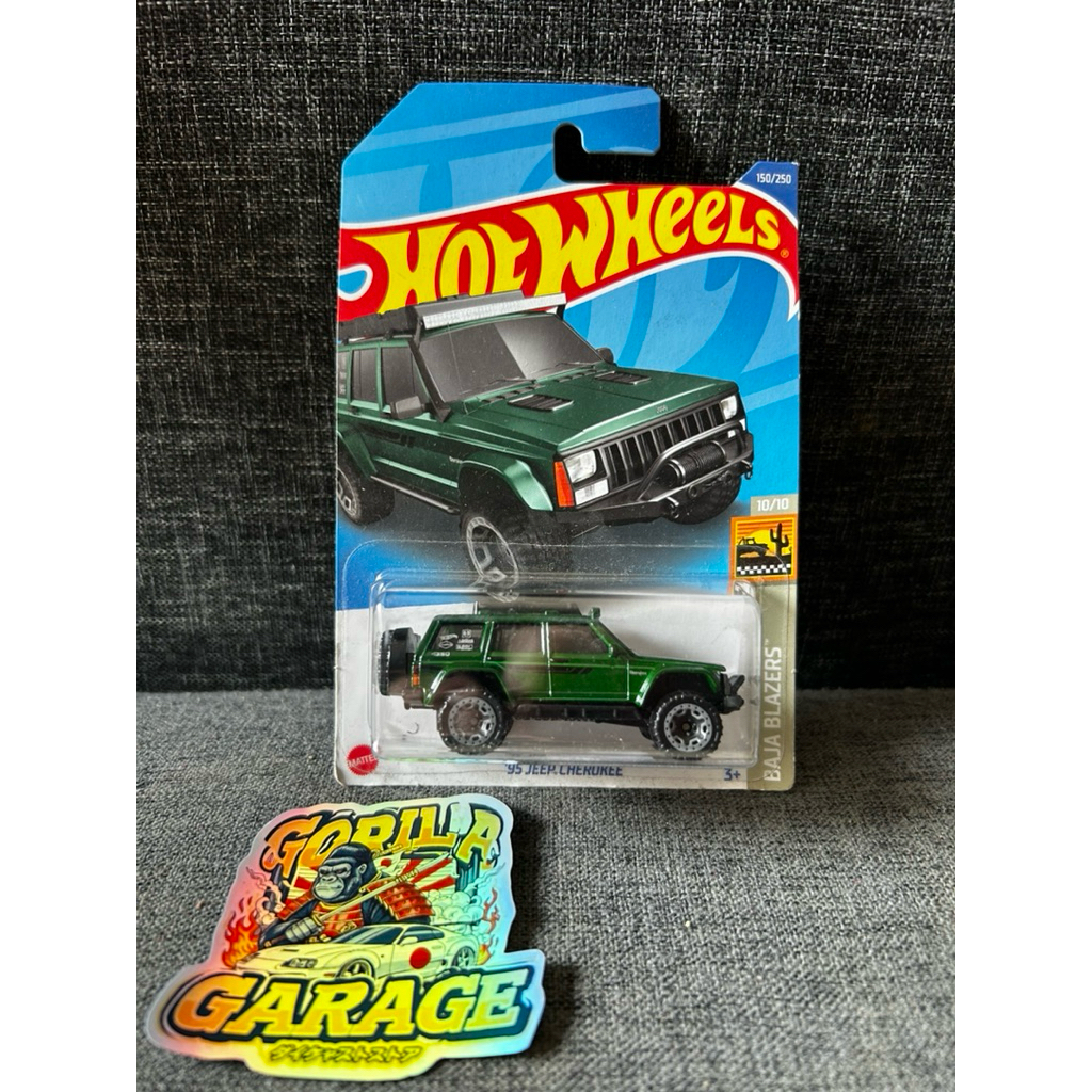 hotwheels ‘95 jeep cherokee
