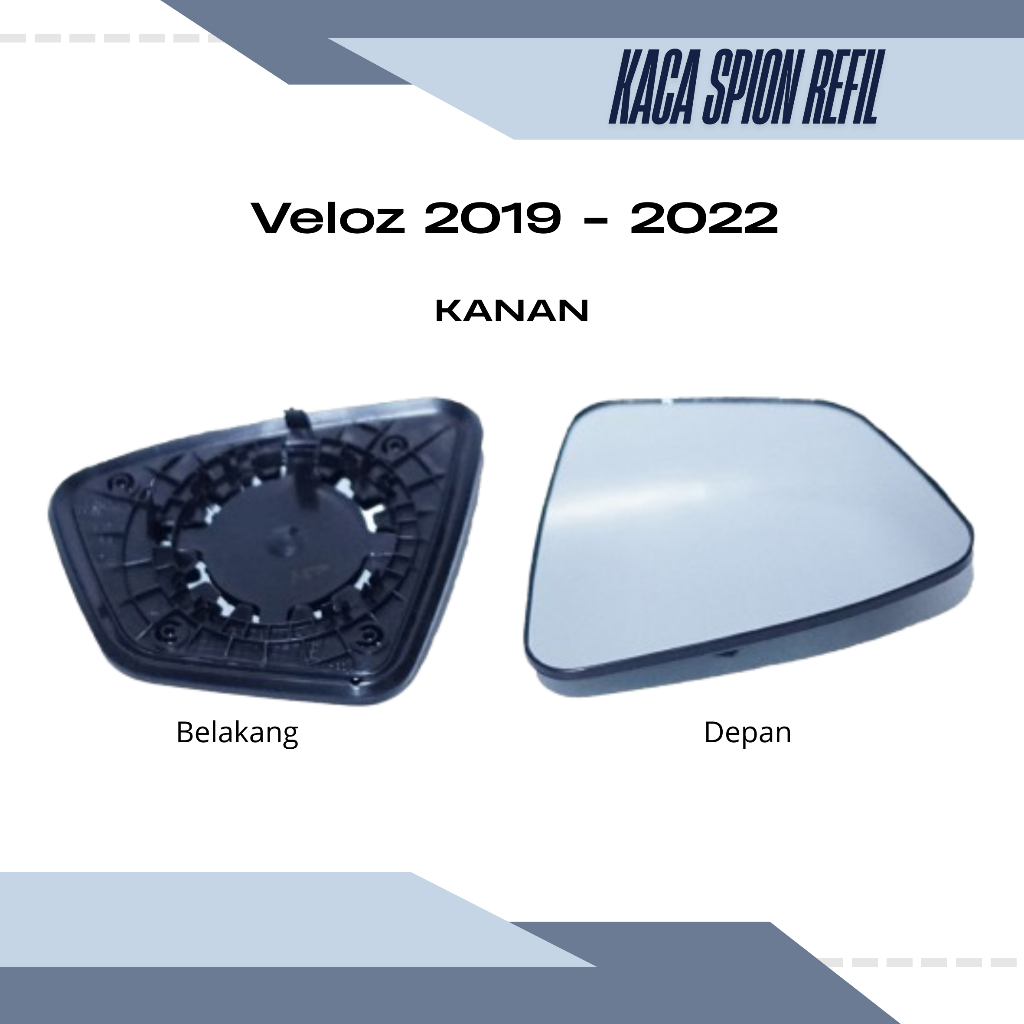 Kaca spion mobil veloz 2019 - 2022