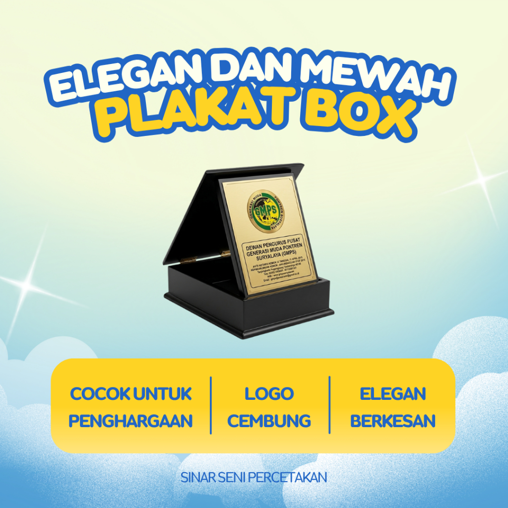 Plakat Box Eksklusif Premium