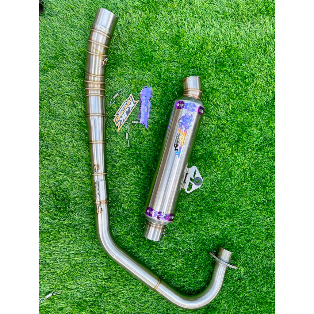 KNALPOT DOS ALA ORIGINAL CB GL MP TIGER VERZA VIXION BYSON SCORPIO