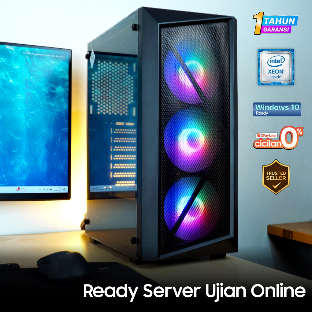 Komputer Xeon E5645 RAM 8GB SSD 256GB NVS 285 Server Sekolah | Komputer Server Ujian