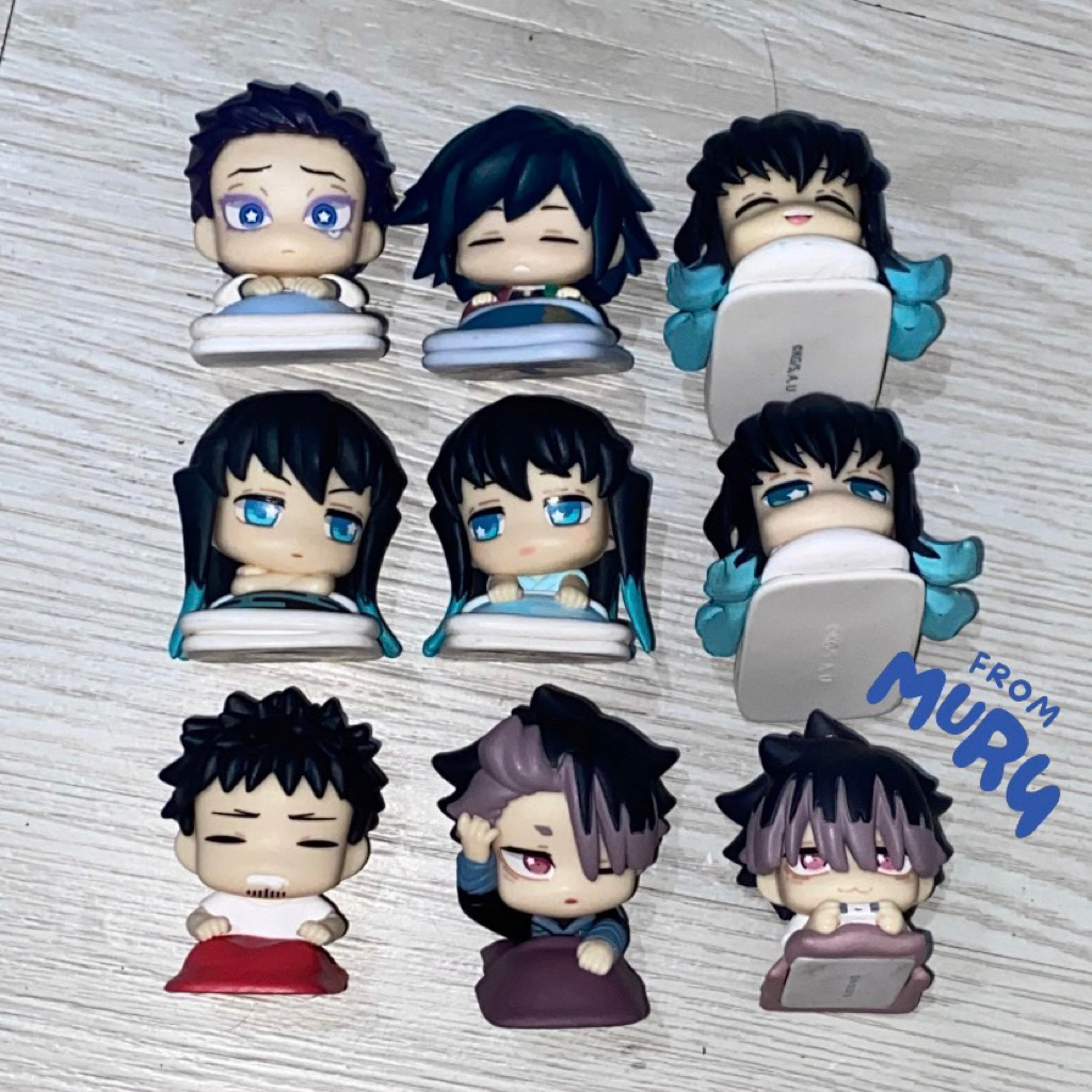 Mini Sleep Figure Onemutan Gachapon | Demon Slayer | Narumi Kafka Kaiju No. 8 | Kimetsu no Yaiba Hak