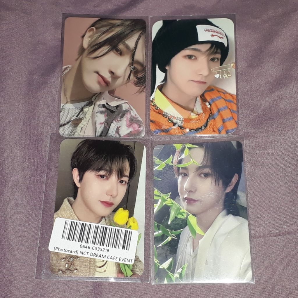 wts Renjun Bunga Cafe Event Thai Fansign Fs Bunny Birthday MD Chilling Hot Sauce PC Photocard Offici