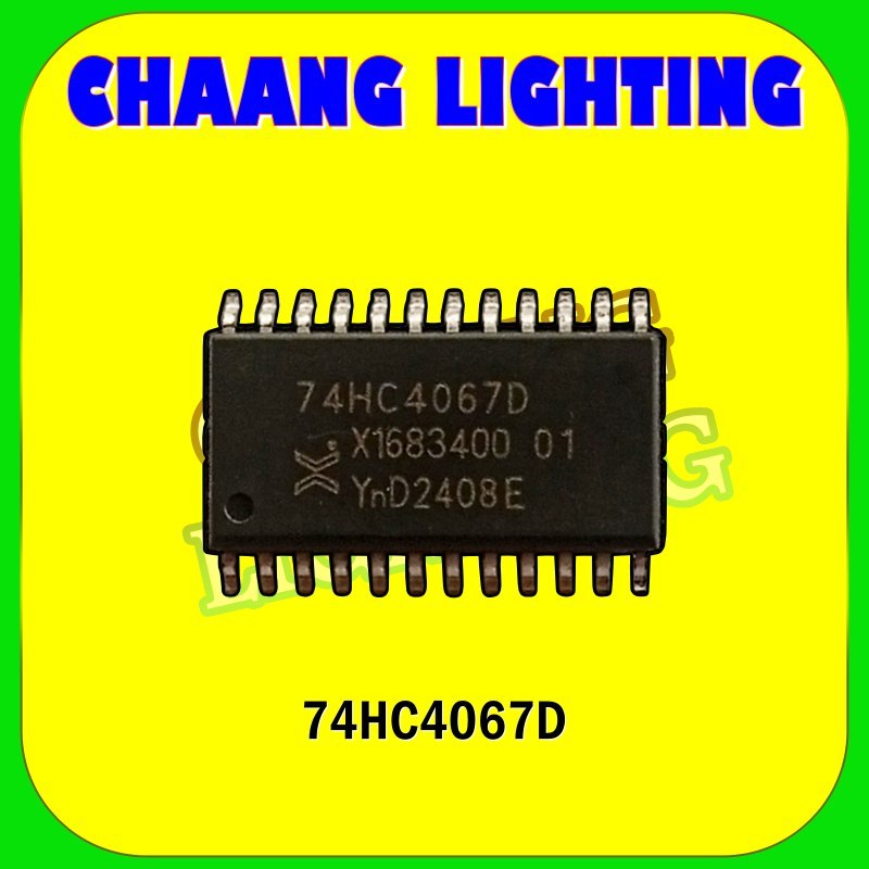 74HC4067 IC 74HC4067 SMD IC 74HC4067D SOP 24P 16-CHANNEL ANALOG MULTIPLEXER DEMULTIPLEXER IC 74HC406