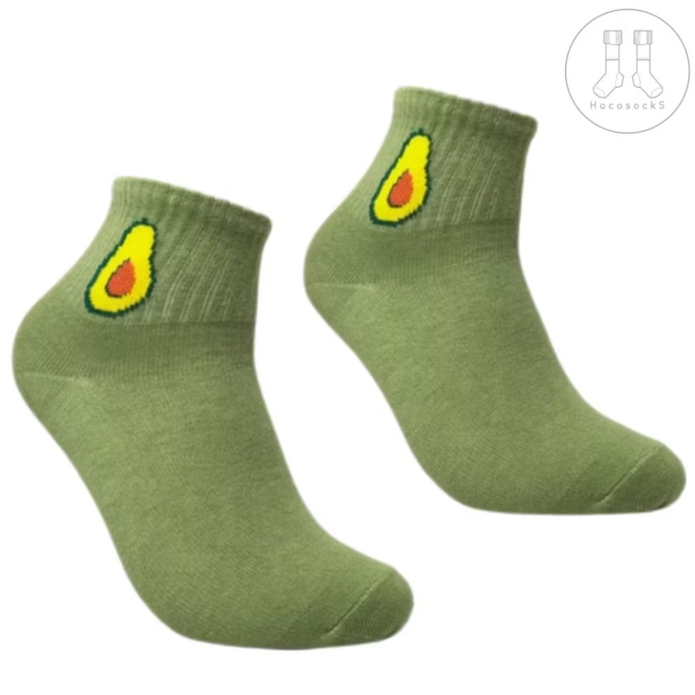 Kaos Kaki Oldschool Hijau Alpukat