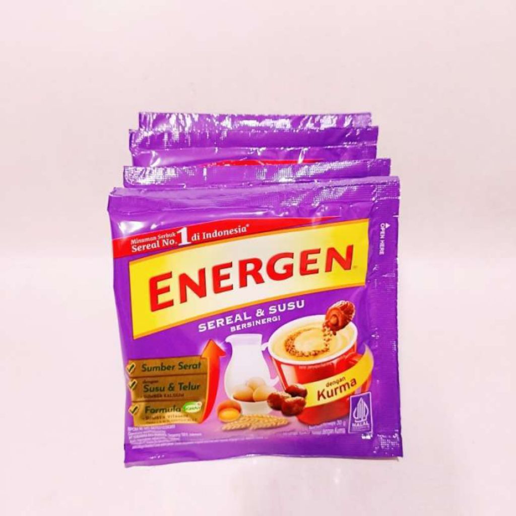 Energen Kurma Renceng 30g