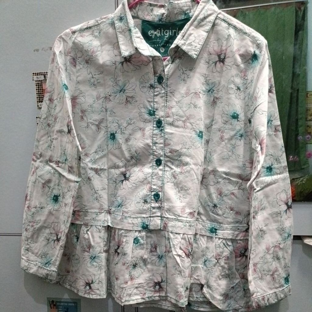 Kemeja Blouse Exit Girls Anak Sz M Preloved Pribadi