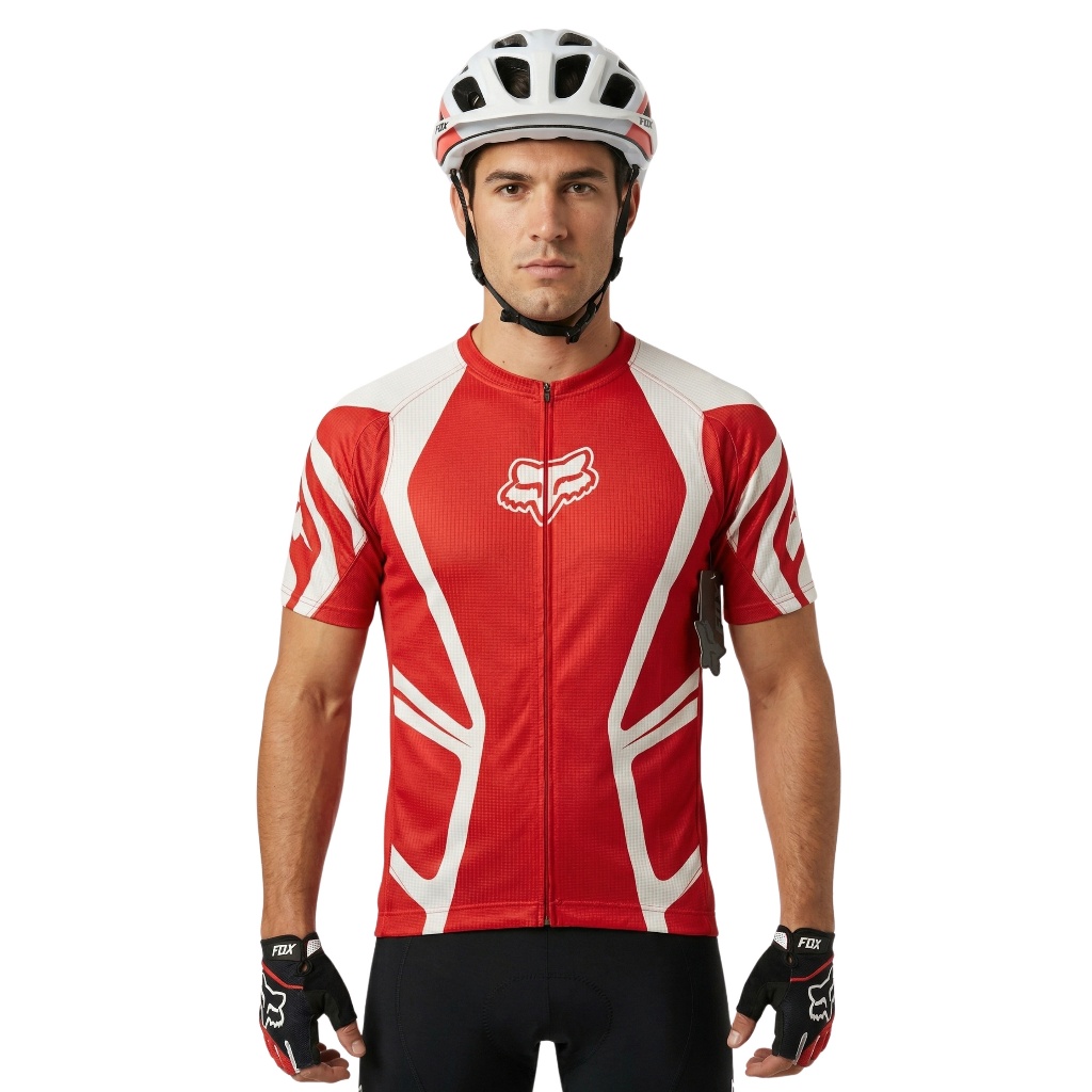 Fox Race Red | Jersey Sepeda MTB / Jersey Sepeda Roadbike / Jersey Sepeda MTB Original