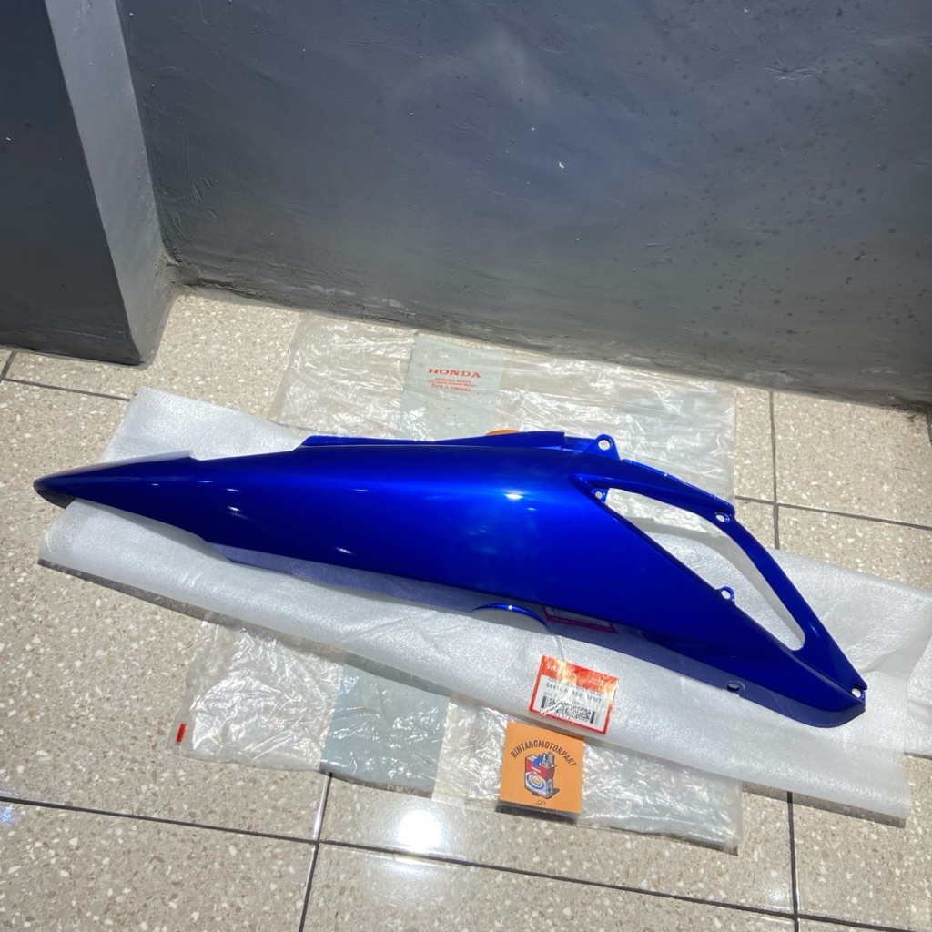 64410 KTM 850FMT COVER BODY SAMPING BELAKANG KANAN SUPRA X 125 X125 OLD LAMA BATMAN BIRU METALIK ORI