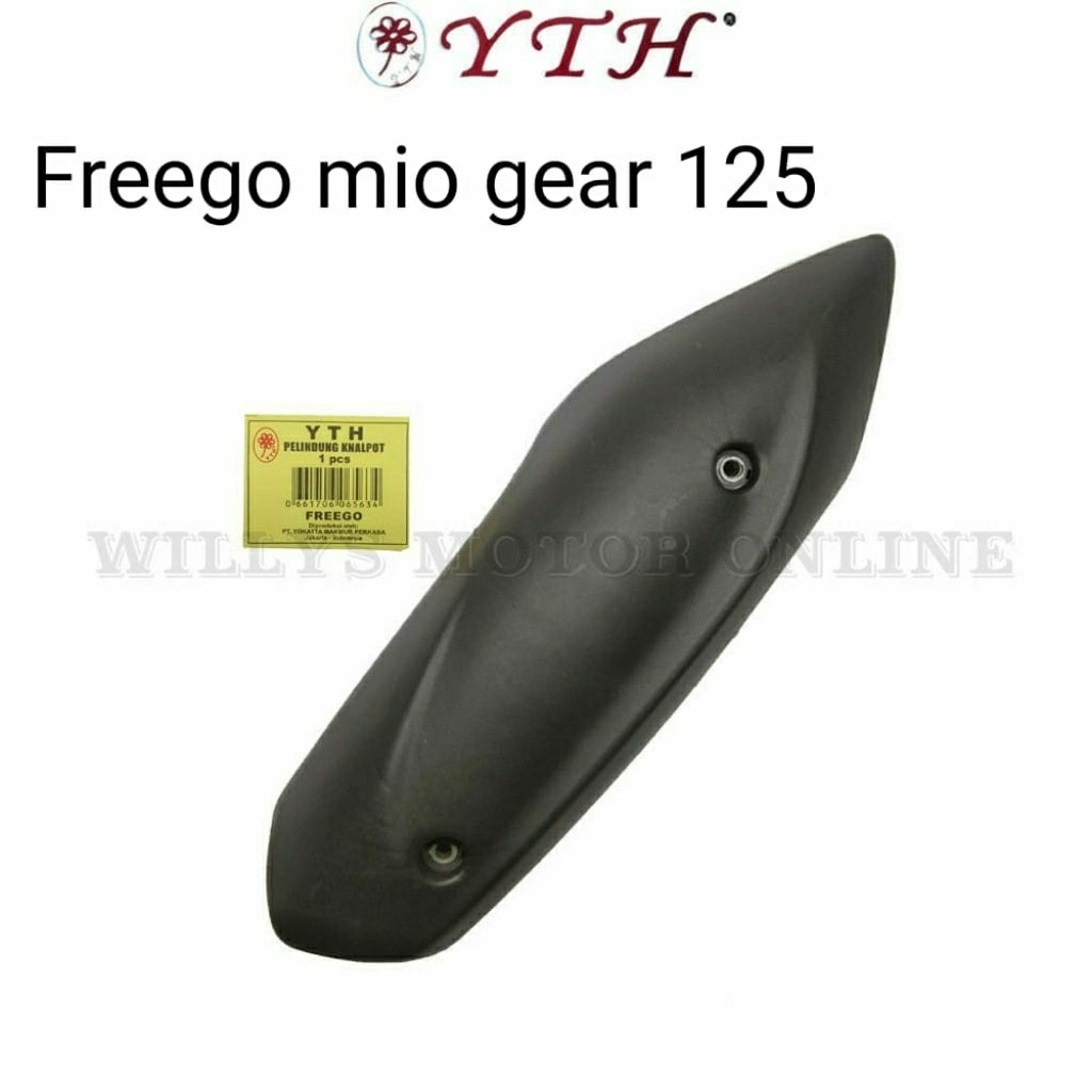 tutup cover pelindung knalpot freego mio gear 125